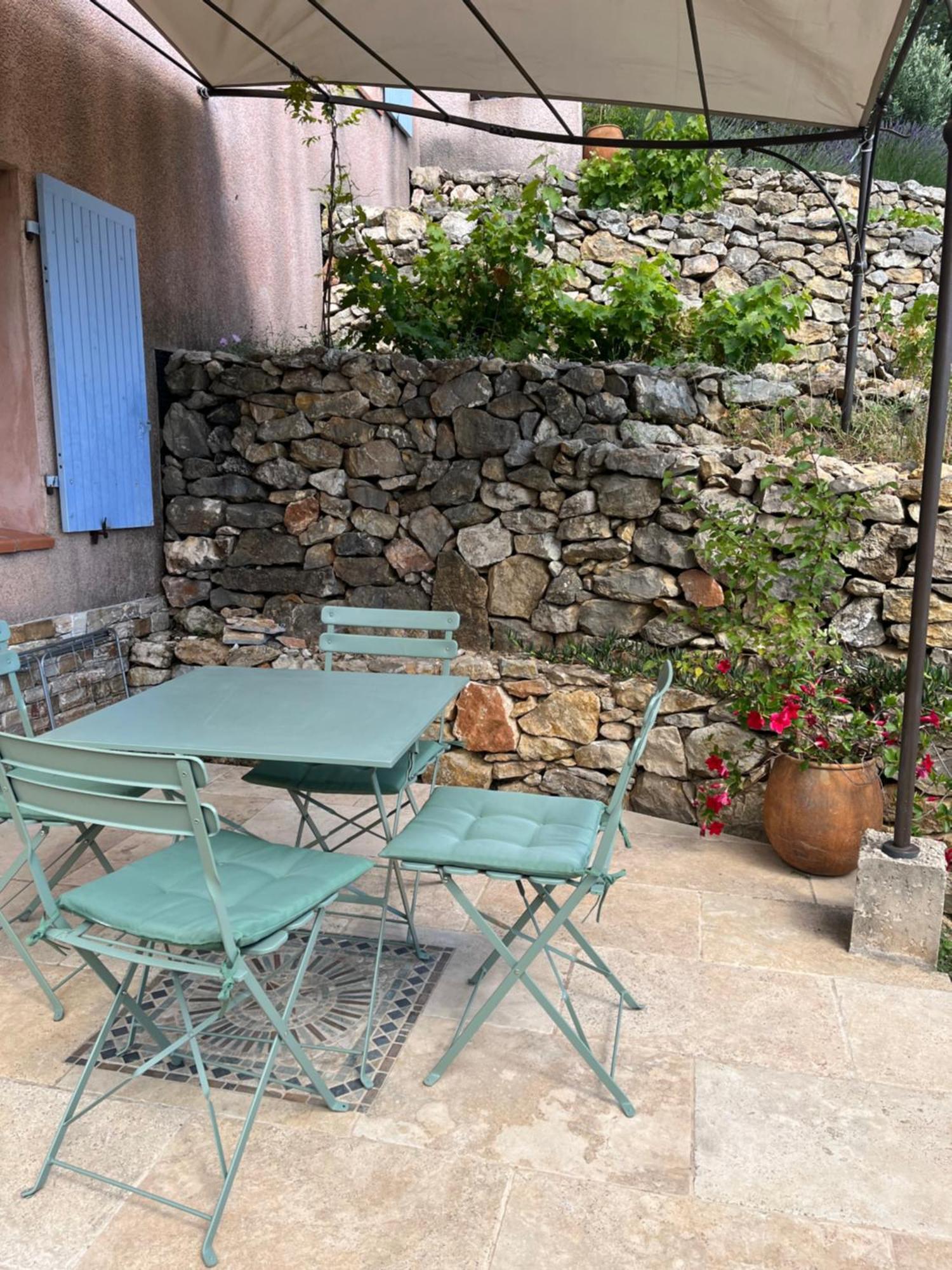 Hauteurs De Toulon : Charmant Studio Piscine Bagian luar foto